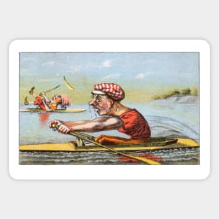 1885 Sculling Race Magnet